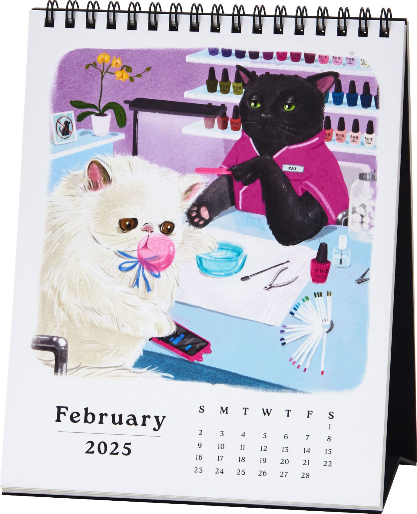 2025 Paper Source Catitude Desk Easel
