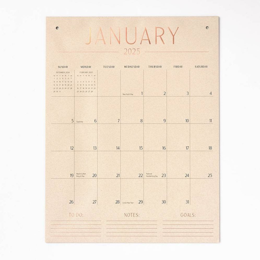 2025 Tall on the Wall Calendar